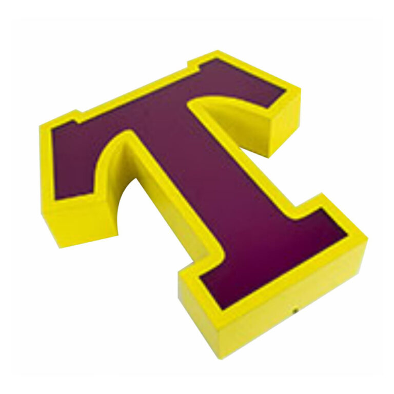 Boyalı Krom Kutu Harf